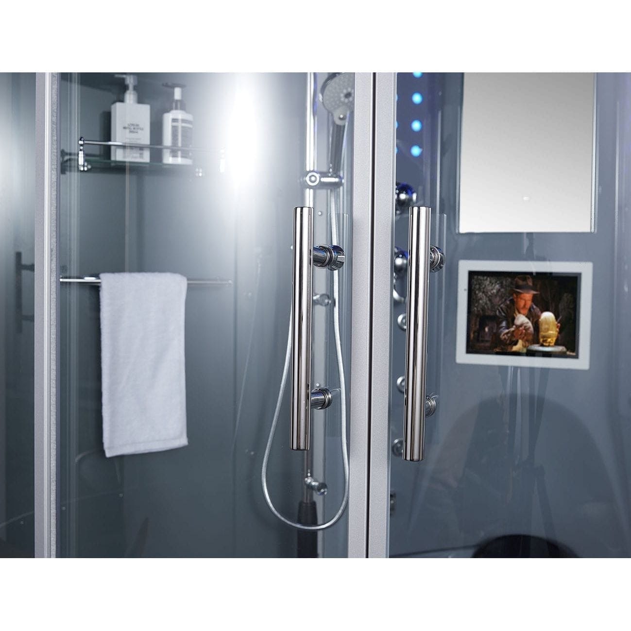 maya bath Platinum Superior Steam Shower - Gray