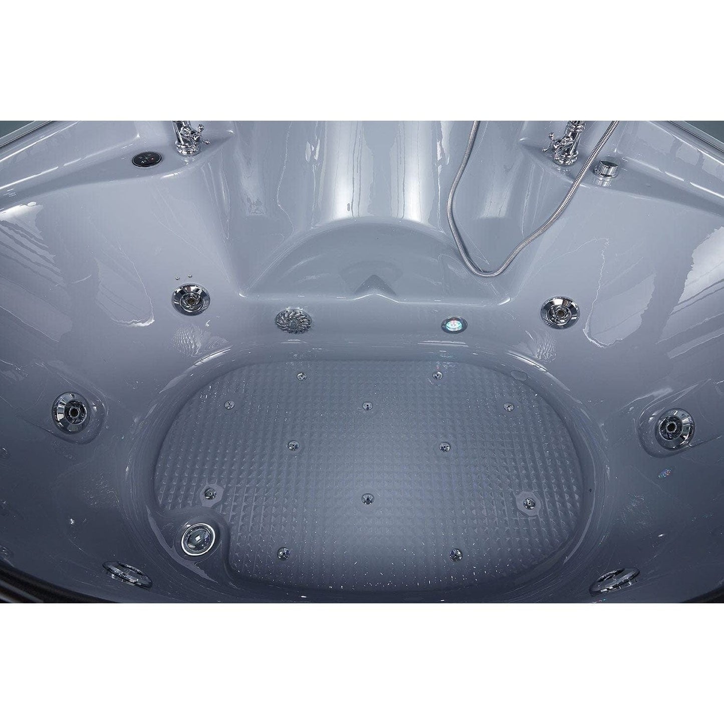 maya bath Platinum Superior Steam Shower - Gray