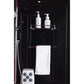 maya bath Platinum Superior Steam Shower - Red