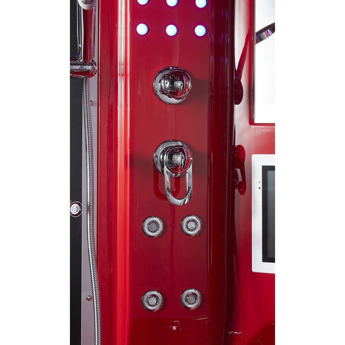 maya bath Platinum Superior Steam Shower - Red