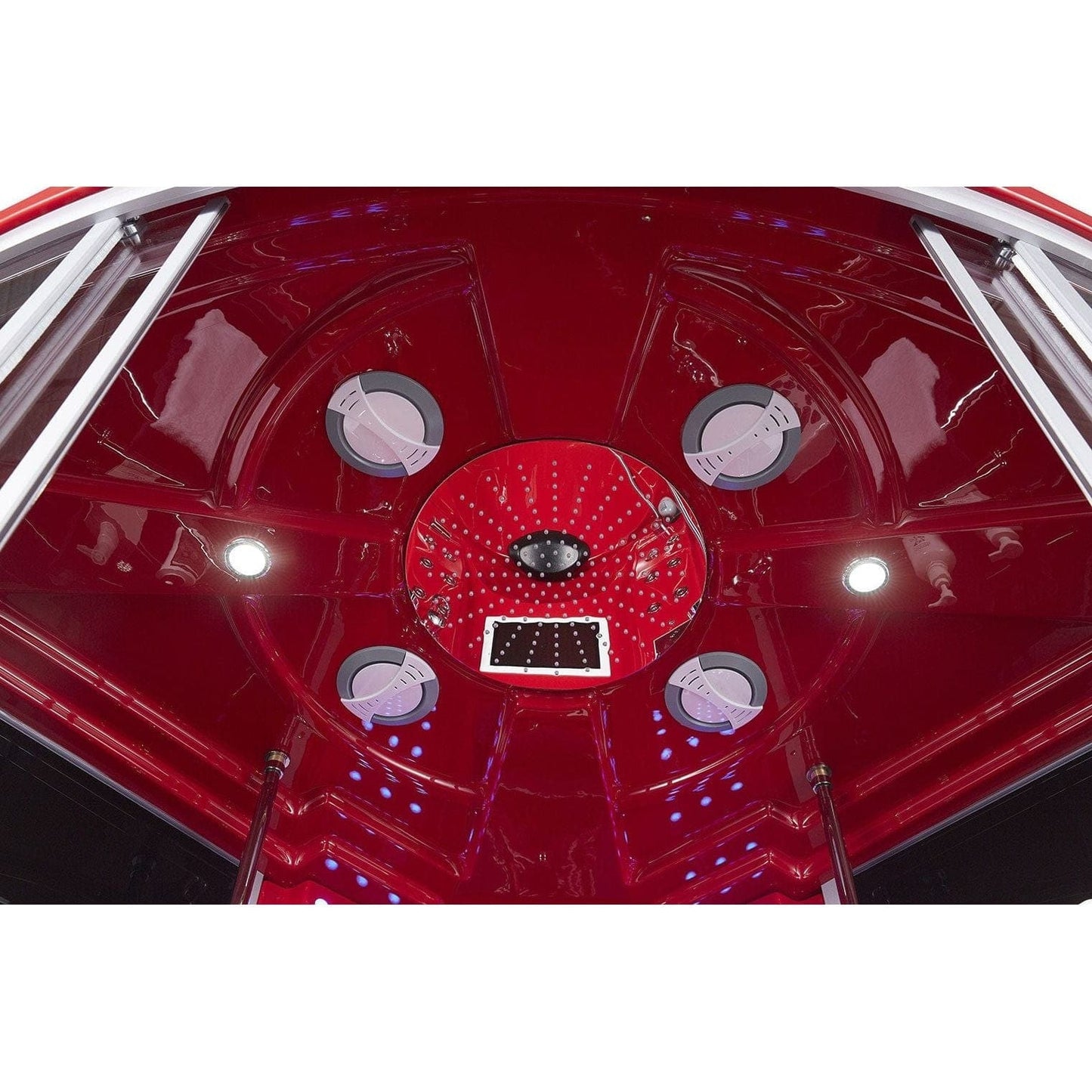 maya bath Platinum Superior Steam Shower - Red