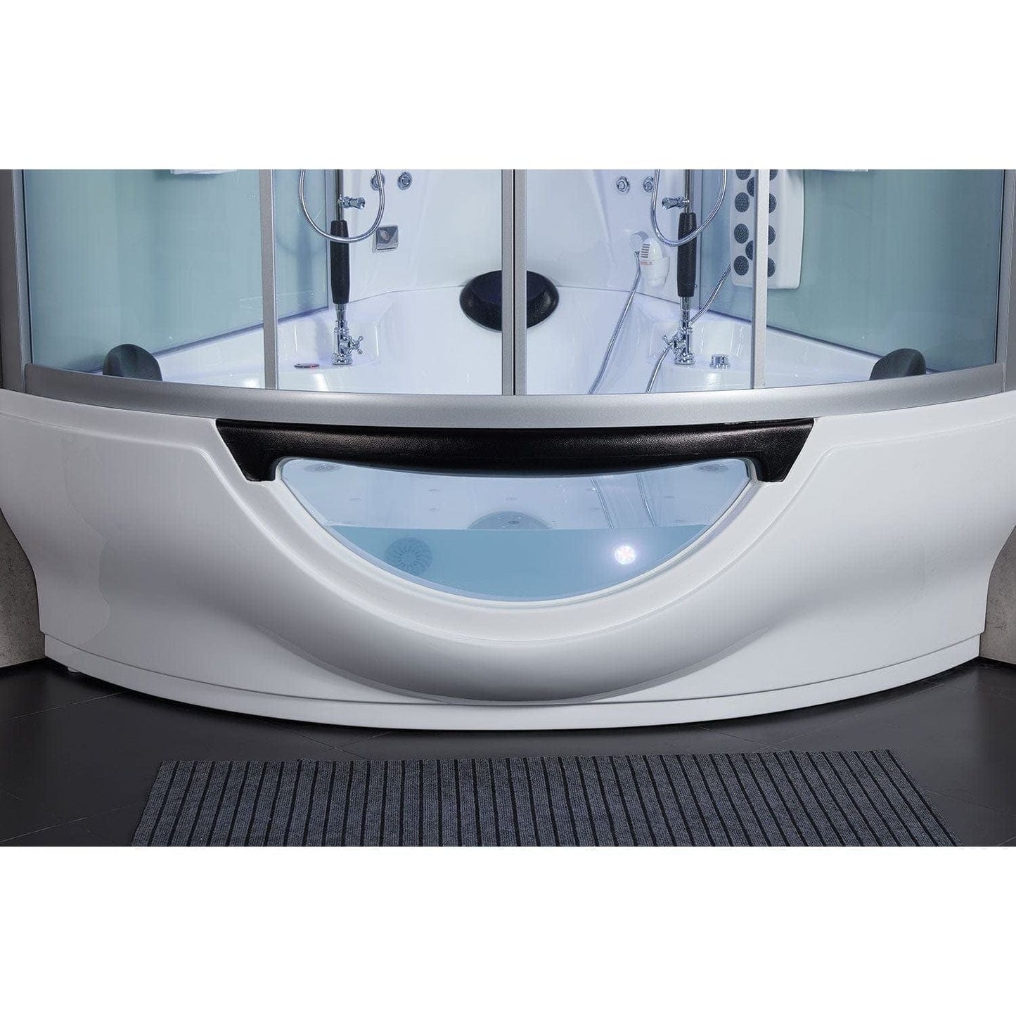 maya bath Platinum Superior Steam Shower - White