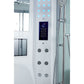 maya bath Platinum Superior Steam Shower - White