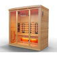 Medical Saunas Medical 6 Infrared Sauna (4 Person) - Red Light Therapy Included