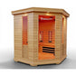 Medical Saunas Medical 7 Infrared Sauna Corner Unit - Red Light Therapy Included