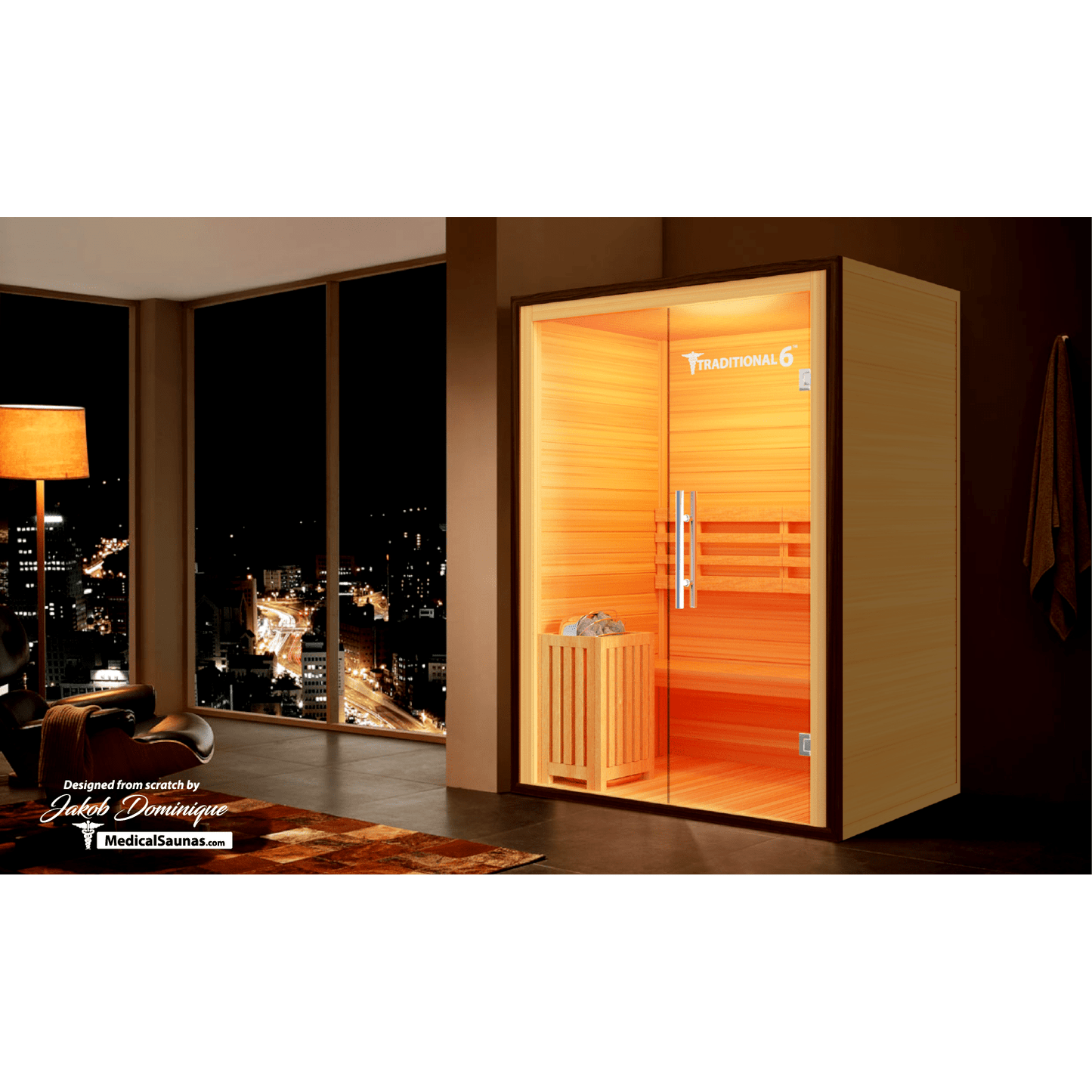 Medical Saunas Traditional 6 Medical Sauna (2 Person)